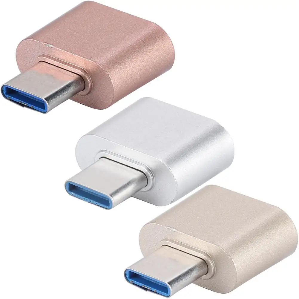 Адаптер USB Type C конвертер для зарядки и синхронизации на мобильный телефон ПК