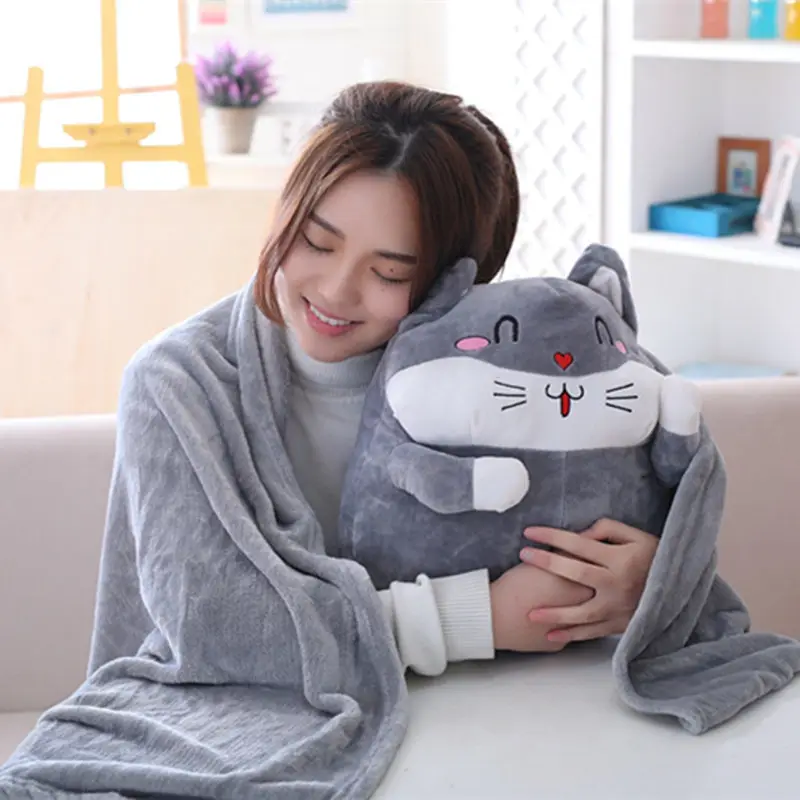 1 шт. 40 см Kawaii плюшевая подушка для свинки и кошки с набивкой игрушки свинка кошка