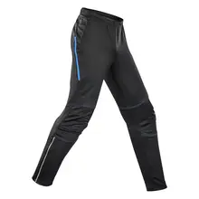 Lixada мужские водонепроницаемые MTB Брюки велосипедные брюки зимние длинные велосипедные штаны флисовые спортивные беговые ветрозащитные отражающие брюки для улицы