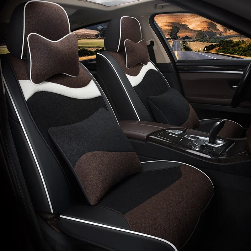 

TO YOUR TASTE auto accessories car seat covers velvet cushion for Chery Cowin E5 E3 tiggo3 tiggo5 tiggo5x new QQ ARRIZO healthy