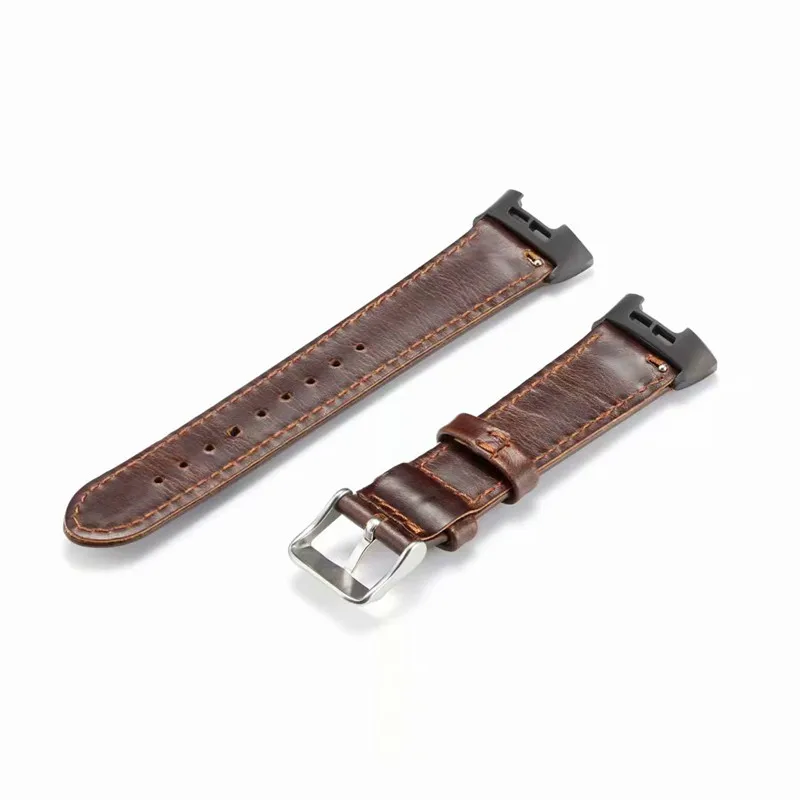 Ремешок на запястье для Fitbit Charge 3 мужской браслет из натуральной кожи Wonwen 2/Charge SE