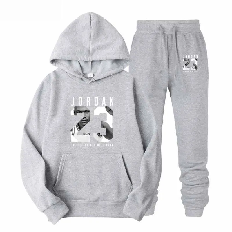 Tracksuit Men Set 2019 Autumn Casual Sportswear JORDAN 23 Suits Men's Two Piece Sets Pullover Hoodies+Pants Sweatsuit Slim Male Tracksuit Men Set 2019 Autumn Casual Sportswear JORDAN 23 Suits Men's Two Piece Sets Pullover Hoodies+Pants Sweatsuit Slim Male
