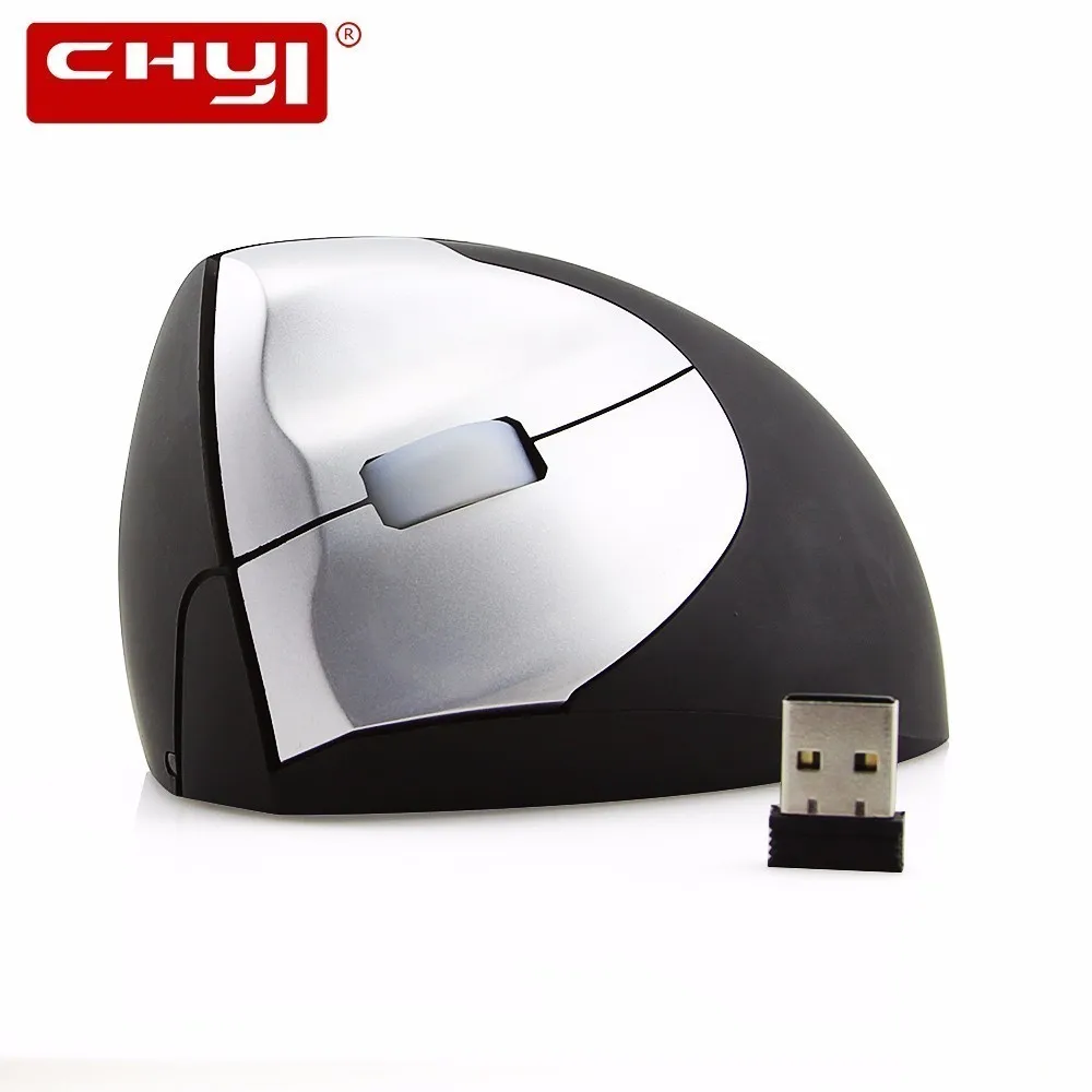 

CHYI Left Handed Vertical Mouse Wireless Left Hand Mause Ergonomic Vertical Wireless Computer Gaming Mouse Mice With Mouse Pad