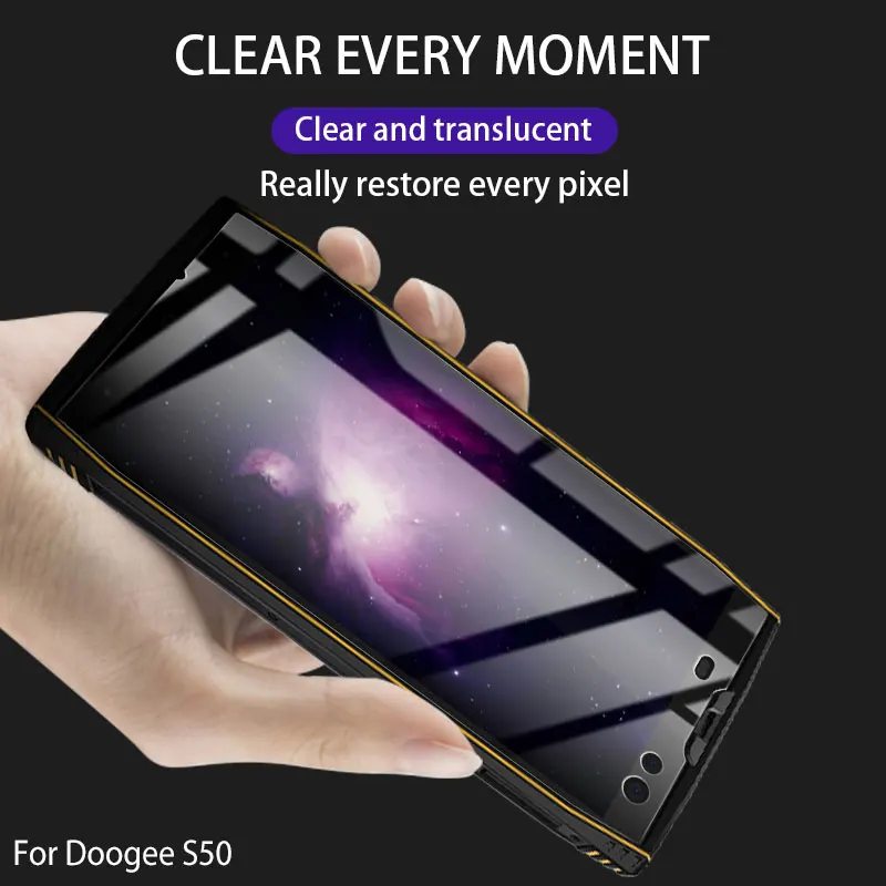 JRZ Для Doogee S50 Защитная стеклянная пленка для экрана ультратонкая 5 7 дюйма