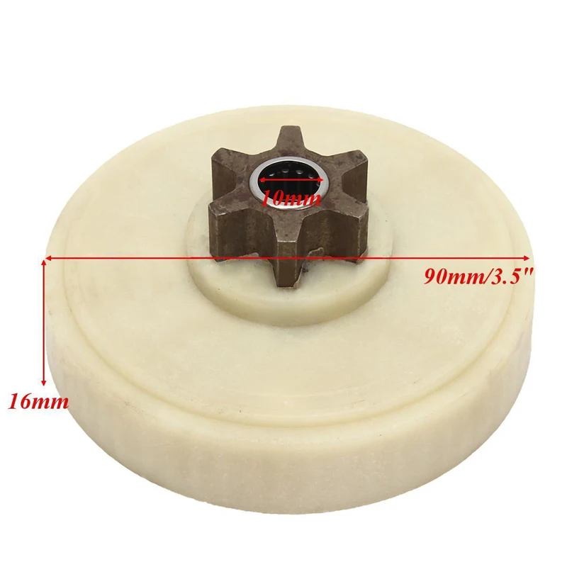 DWZ белый пластик Электрическая цепная пила привод звездочки внутренняя передача для 302855 6228-210104
