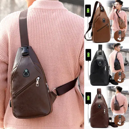 Men/'s Military Chest Cycle Sling Pack Satchel Shoulder Bag Small Day Packs Purse