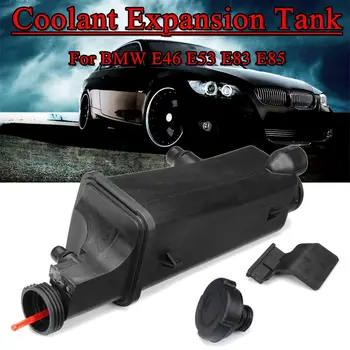 

Radiator Coolant Overflow Expansion Tank with Cap For BMW E46 E53 E83 E85 17117573781