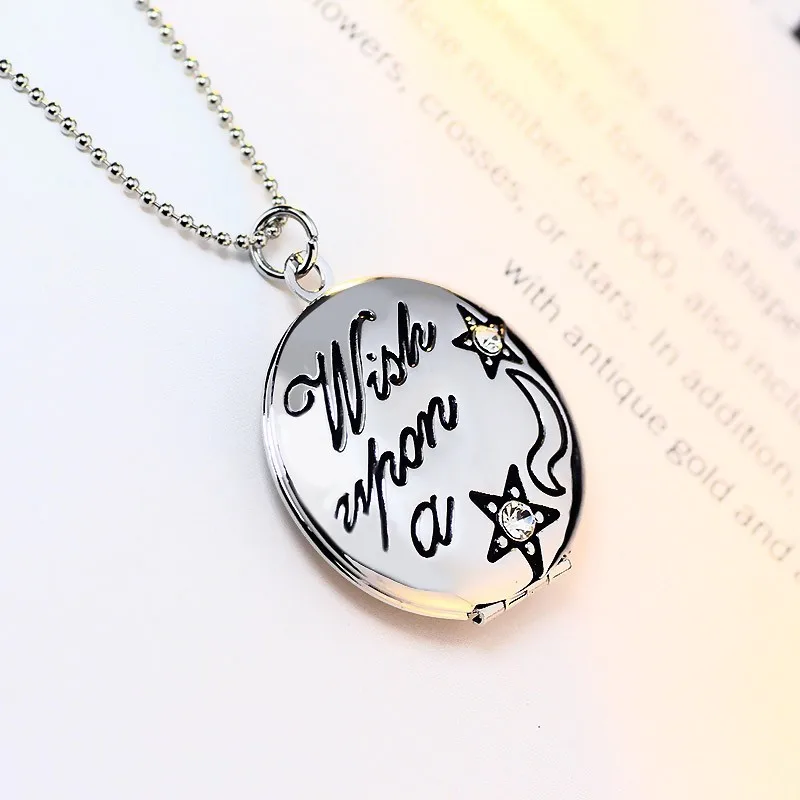 Ожерелье с подвеской в виде кристалла плавающая медальон камеей ожерелье
