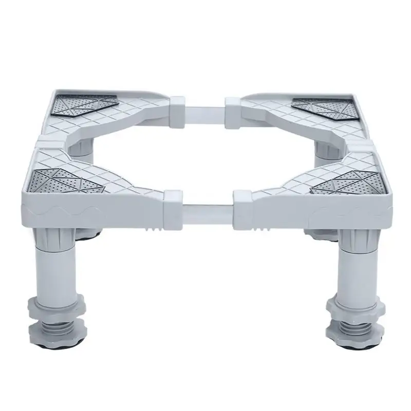 

Refrigerator Washing Machine Base Heightening Stainless Steel Furniture Holder Stand Multi-Functional Movable Adjustable Base