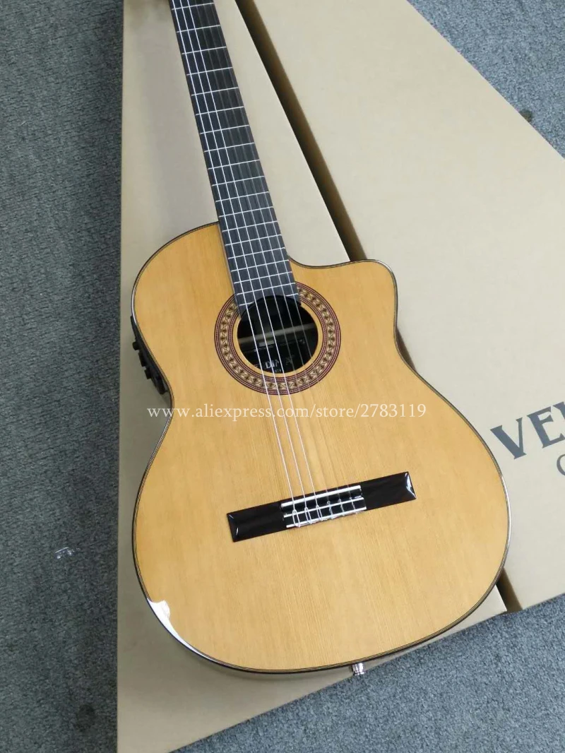 2018 New Model 39 inch Cutaway Handmade Electric Spanish guitar,VENDIMIA Solid Cedar//Rosewood,Solid Spruce Classical guitar 2018 New Model 39 inch Cutaway Handmade Electric Spanish guitar,VENDIMIA Solid Cedar//Rosewood,Solid Spruce Classical guitar