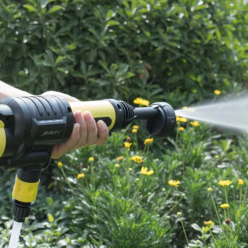 Goedkoop Jimmy JW31 Tuin Water Guns Schoonmaak Tool Krachtige Handheld Oplaadbare Sproeiers Waterpistool Met Multifunctionele Nozzle