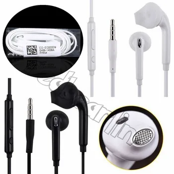 

500pcs 3.5mm earphones Premium Quality in-ear earphone in ear headsets with mic and remote Volume Control For Samsung S7 S6