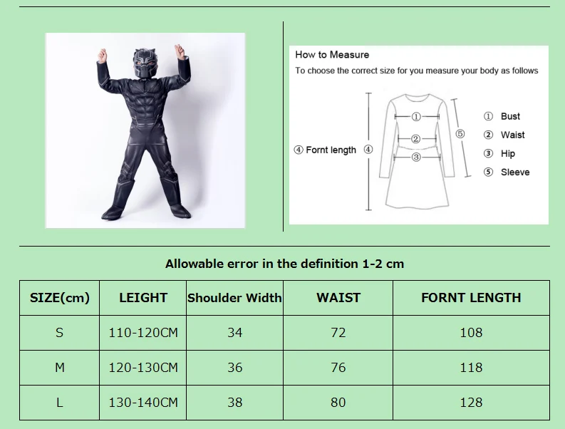 Черный пантера мстители Супер Героя Комиксов Косплэй для мальчиков ясельного возраста, костюм Wakanda т 'challa Хэллоуин Карнавальная вечеринка, Забавный платье