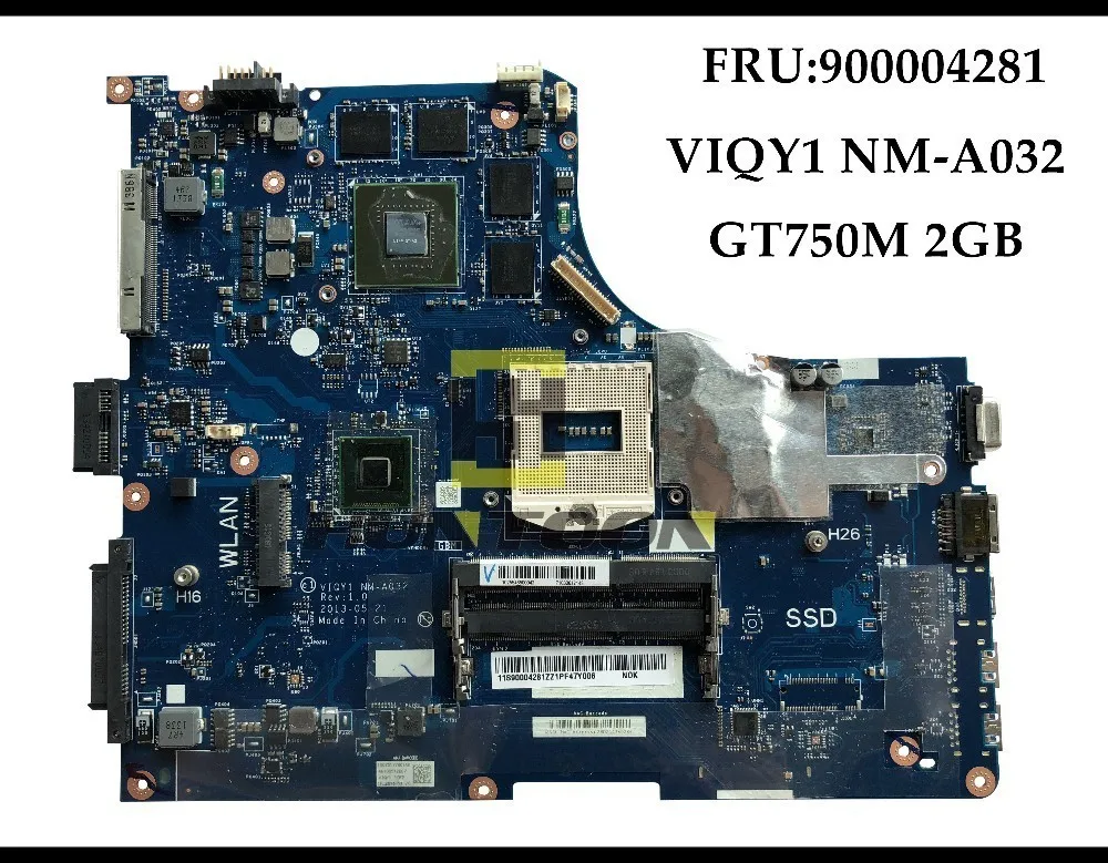 Высокое качество VIQY1 NM-A032 для Lenovo Ideapad Y510P материнская плата ноутбуков FRU: 90004281 HM86
