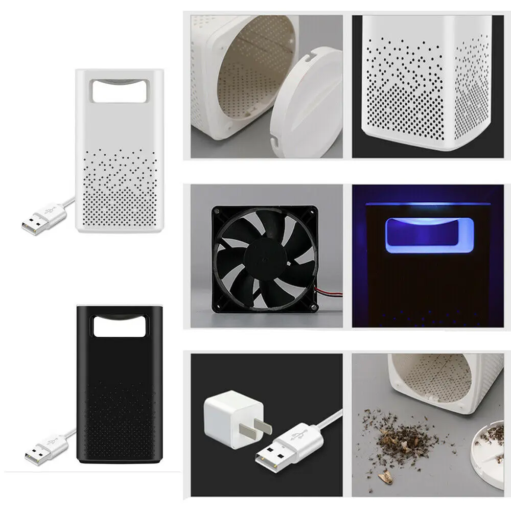Новинка 2019 USB фотоcatитический репеллент против комаров лампа ловушка для