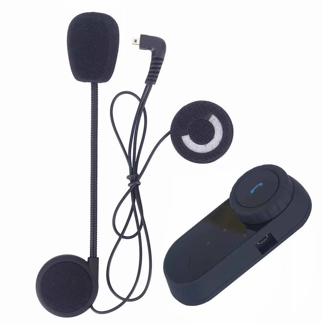 

Motorcycle Communication System,FreedConn T-COMVB Helmet Bluetooth Headset Inter (EU Plug)