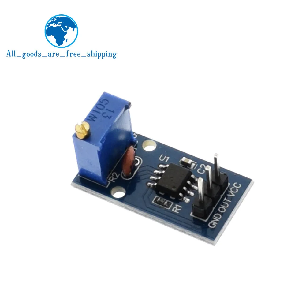 

TZT 1pcs NE555 adjustable frequency pulse generator module For Arduino Smart Car