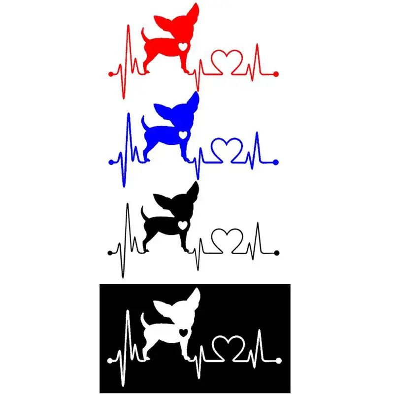 

Car Sticker Reflective Warning Music Cartoon Dog Motorcycle Scratch Waterproof Detachable Body Decoration Decal Auto Accessories