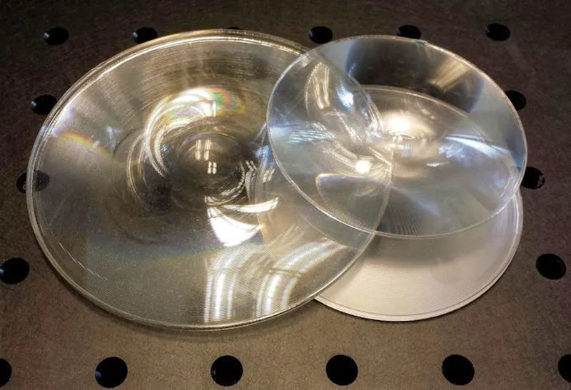 Projector fresnel lens diameter 52mm, Precision Optical lenses achromatic Fresnel lens focal length 35mm VR lens