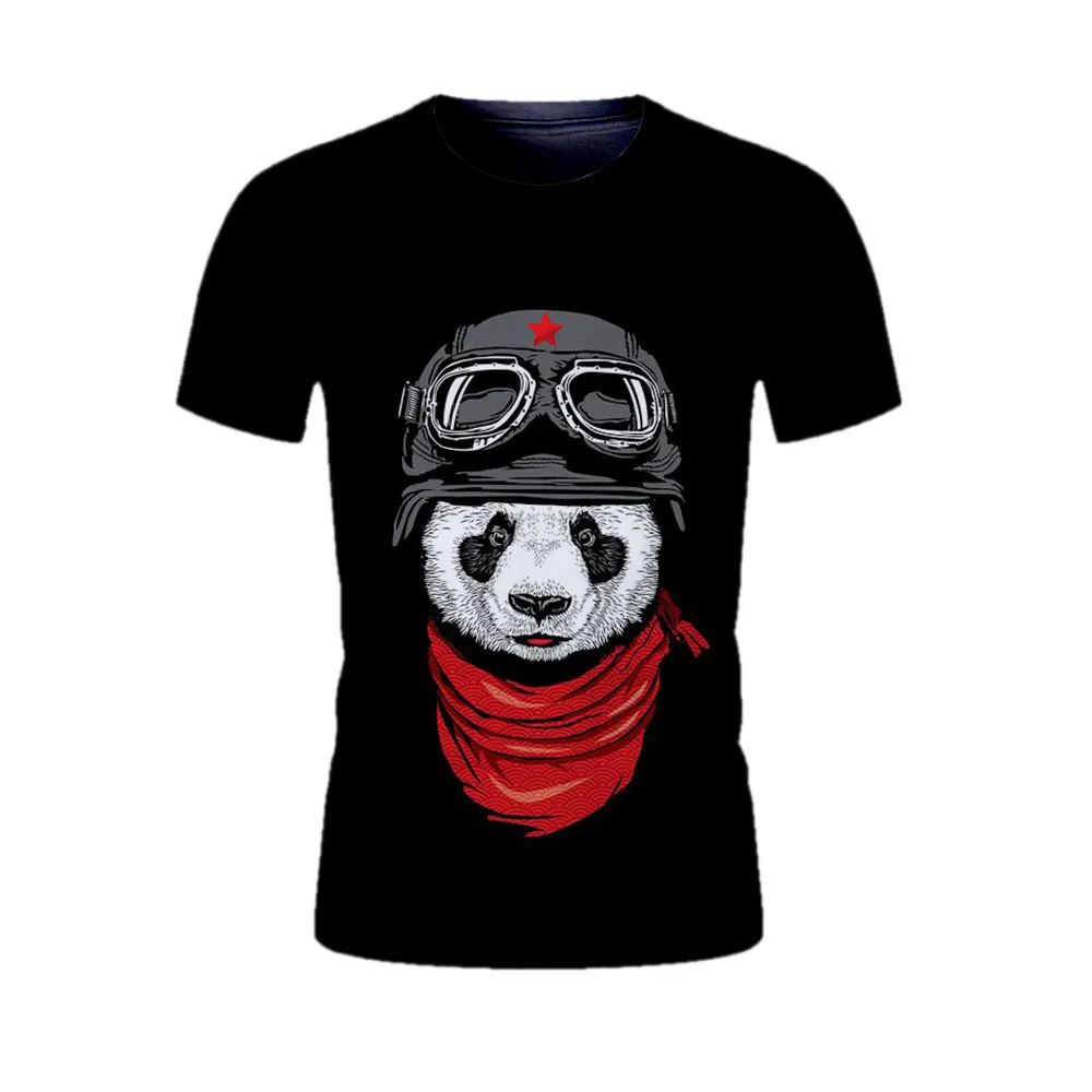 

Panda Female T-shirt Girls Woman's Hipster Tshirt Pullover Cartoon Short Tee Shirt Kawaii Ulzzang Harajuku Streetwear Clothing
