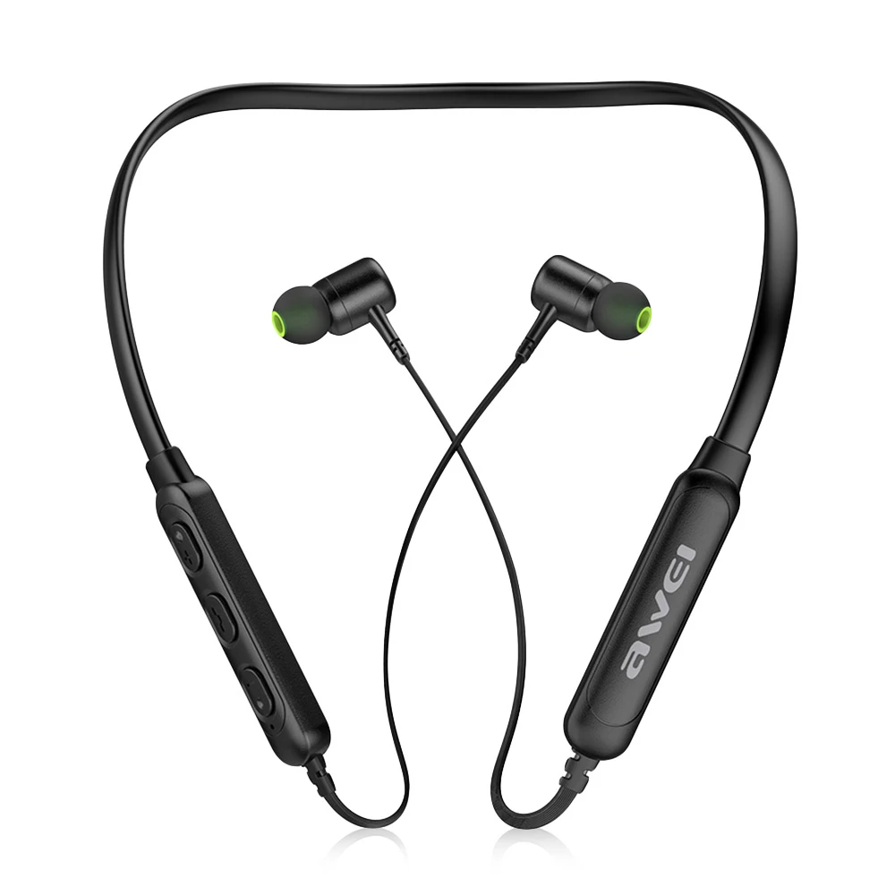 Беспроводные Наушники Awei G30BL Bluetooth 4 2 спортивные наушники с шейным