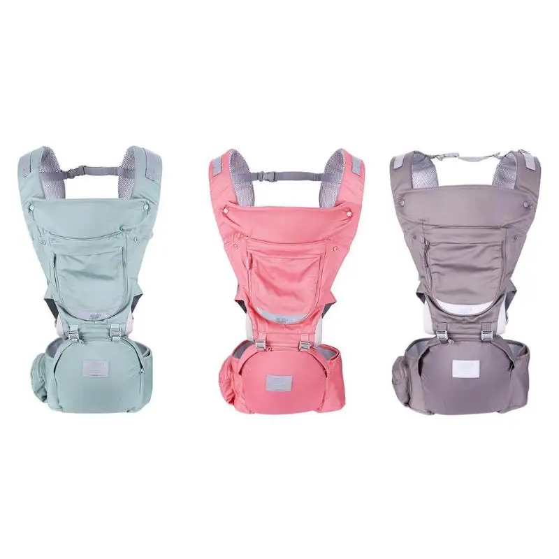 متعددة الوظائف الوليد الكنغر Hipseat الطفل الناقل الرضع العناية الجبهة التي تواجه منع O-نوع الساقين مريح حبال الظهر