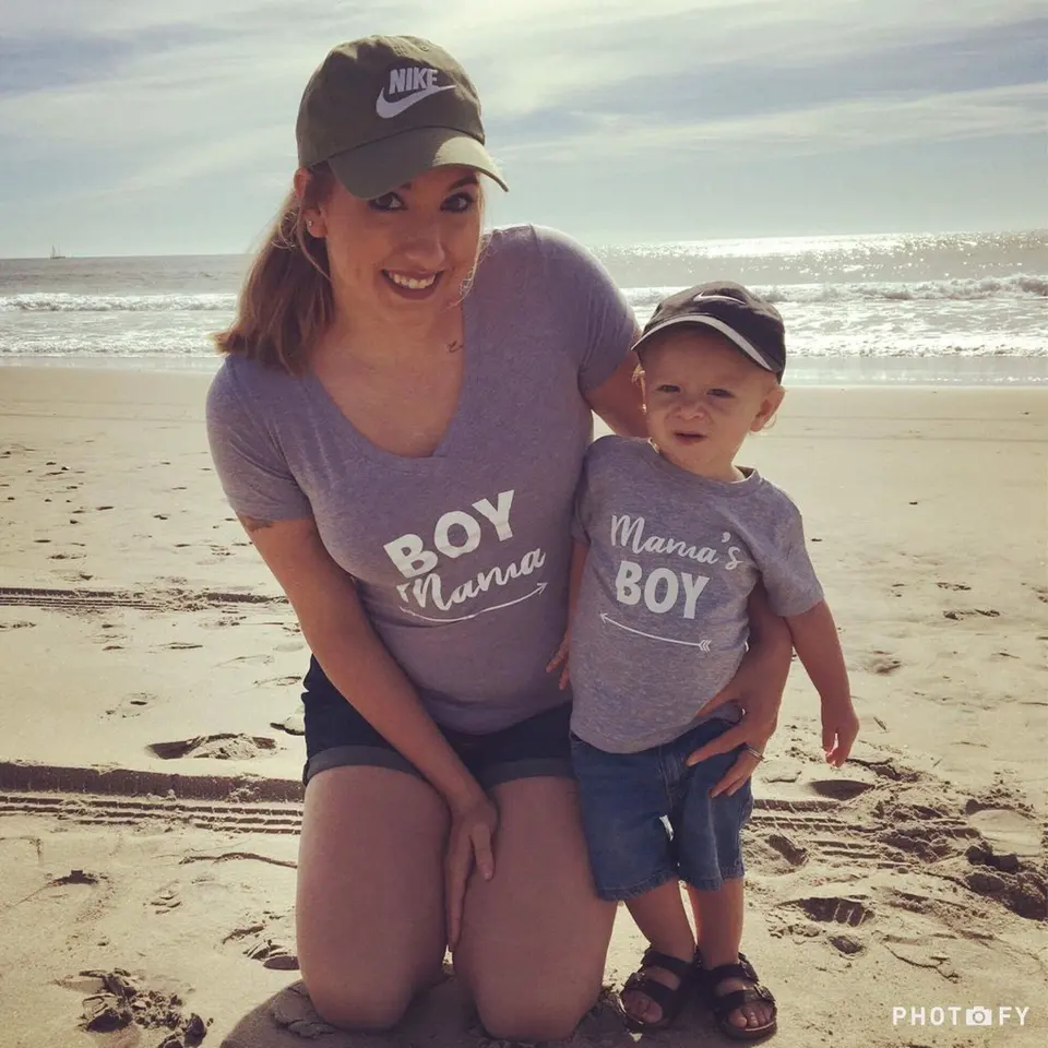 mommy and son matching nike outfits