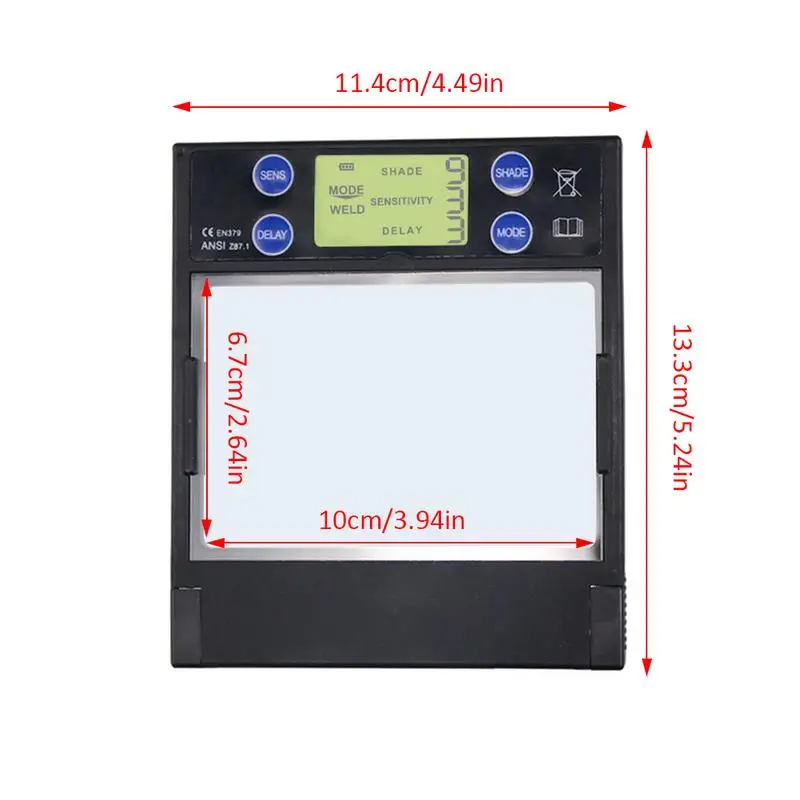 Солнечная энергия авто затемнение сварочный шлем маска сварщик крышка объектива фильтр автоматический тент маска очки Объектив Регулируемая чувствительность