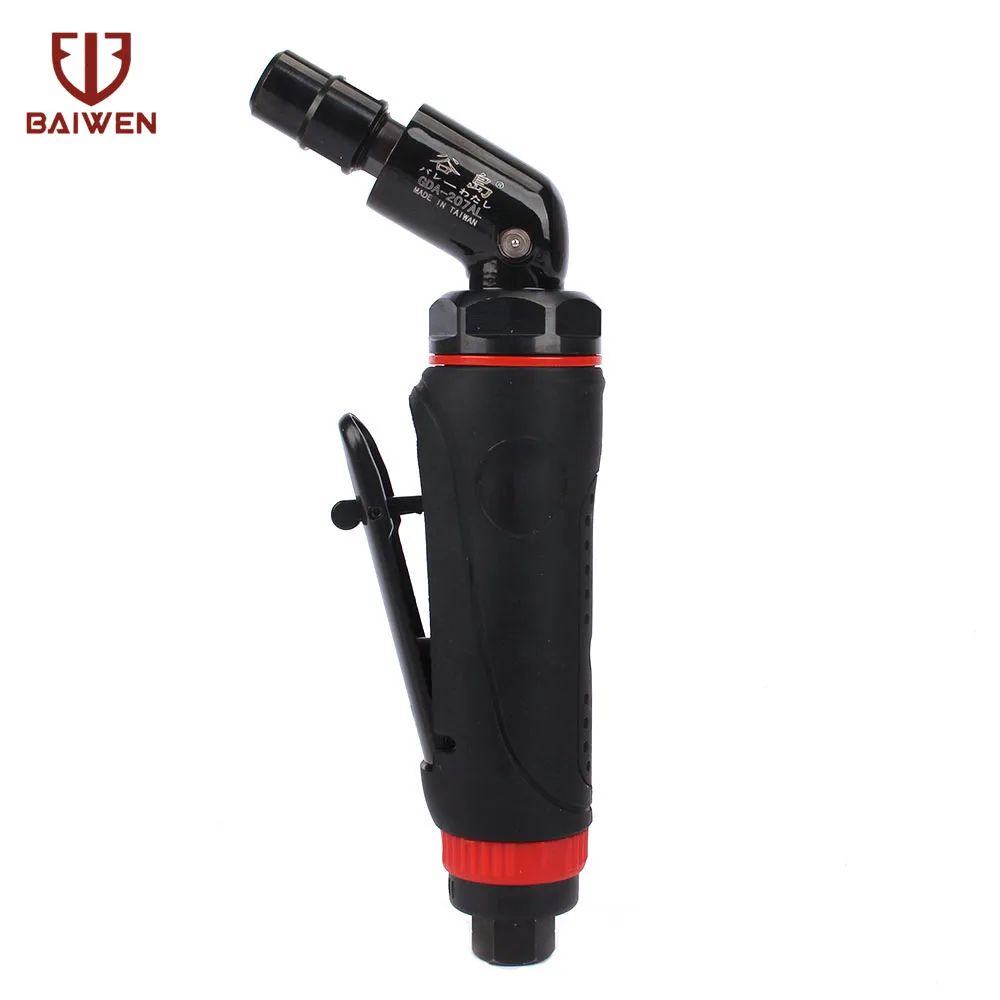

120 Degree Air Angle Die Grinder Kit For Polishing Metal Removal Pneumatic Tool
