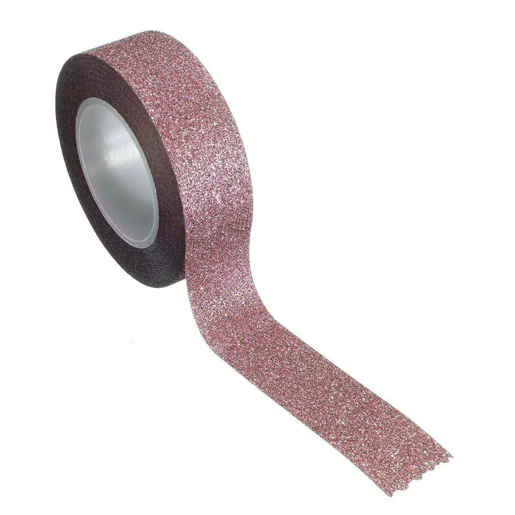 10M Glitter Tape Stick Self Adhesive Sticker Label Decorative Paper DIY