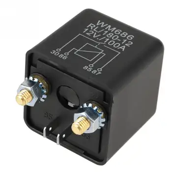 

New 12V 100A Normal Open Heavy Duty Car Starter Relay for Control Battery ON/OFF