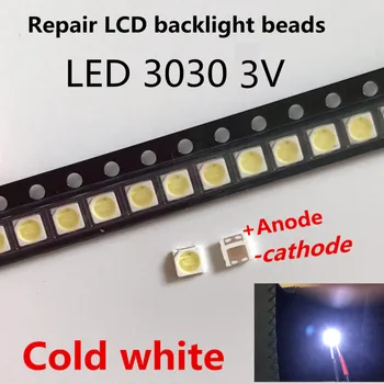 

4000PCS Lextar LED Backlight TV High Power LED DOUBLE CHIPS 1W 3V 3030 Cool white PT30A66 TV Application