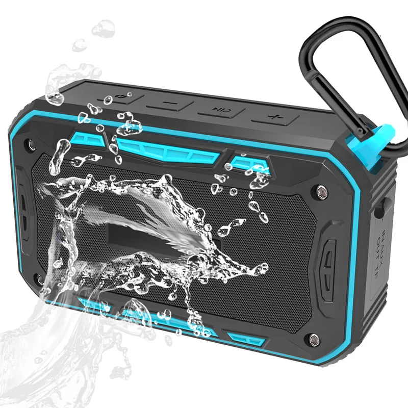 Outdoor Portable IP67 Waterproof Bluetooth Speaker Stereo Sound Speaker