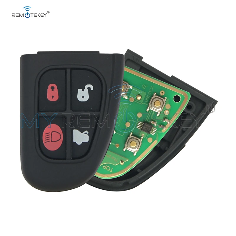 Пульт дистанционного управления Remtekey 1X43 15K801 BD 4 кнопки NHVWB1U241 для Jaguar 315 МГц 2002 2003