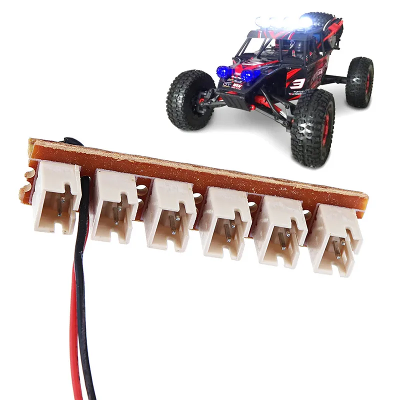 

Feiyue Front RC Car LED Light Seat For 1/12 FY03 FY04 FY05 FY06 1/10 HG RC Model Parts Without Light