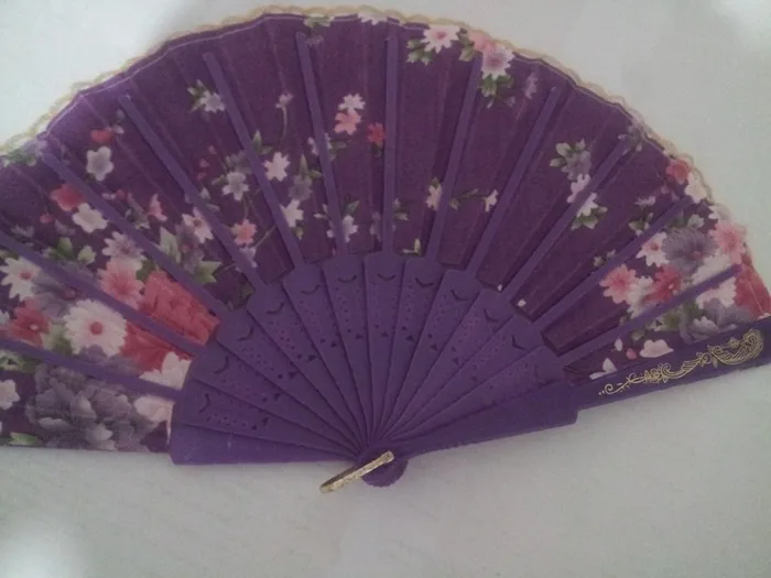 Wedding fan 2-22