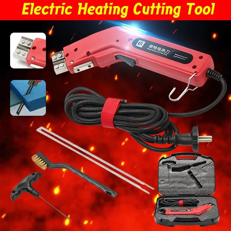 

250W Electric Hot Knife Styrofoam Foam Cutter HandHeld Knife Foam Sponge Cutting Knife Professional Thermal Cutting Tool