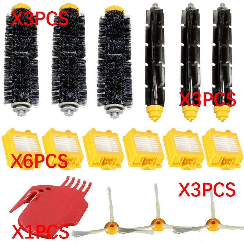 16Pcs Filters Brush Kit For IRobot Roomba 700 Series 760 770 780