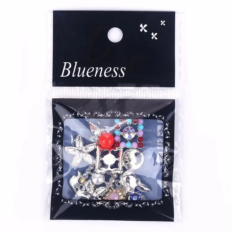 Blueness 10 шт Красочные Стразы для ногтей звезда ювелирные изделия Алмазный дизайн с
