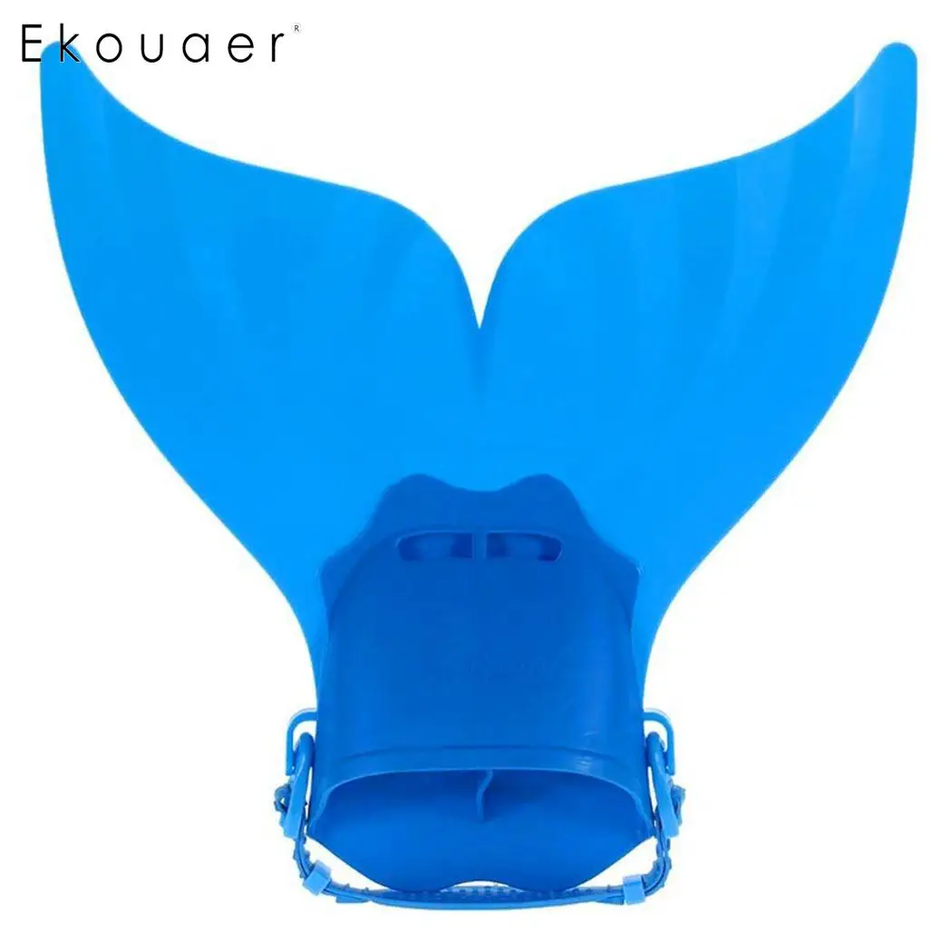 15 крючков монофина для Русалочки ласты на ремешке детей петлях плавники