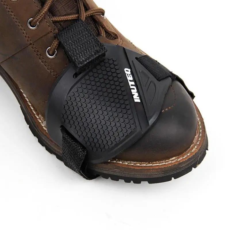 De zapatos de protección de la motocicleta palanca de cambios zapato botas de moto arranque cubierta protectora de cambio de engranaje de accesorios