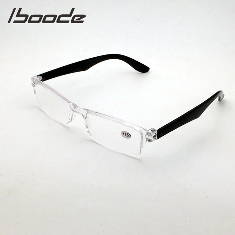 

IBOODE Magnetic Reading Glasses Men Women Rimless Ultralight Presbyopic Eyeglasses For Male Female +1.0+1.5+2.0+2.5+3.0+3.5+4.0
