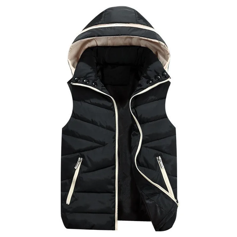 

2018 New Hot Sale Plus size Women Hooded Vest Coat Waistcoats Vest Women Jacket Winter Warm Clothes Parkas Outwear Woman ls096