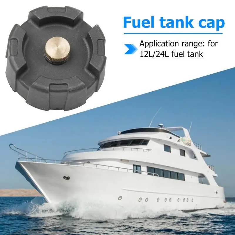 

Replacement Gas Fuel Oil Tank Cap Cover for 12L 24L Marine Outboard Engine BlackFuel Oil Cap Plastic Cover
