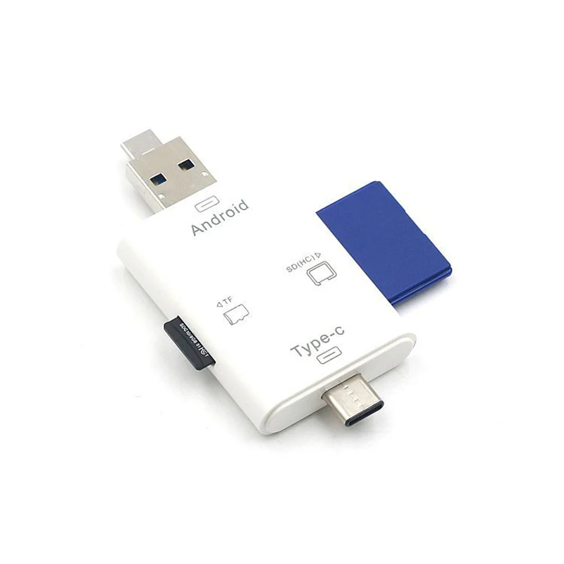 Кардридер USB OTG мини смарт-считыватель карт памяти микро кардридер адаптер для Xiaomi huawei для смартфона