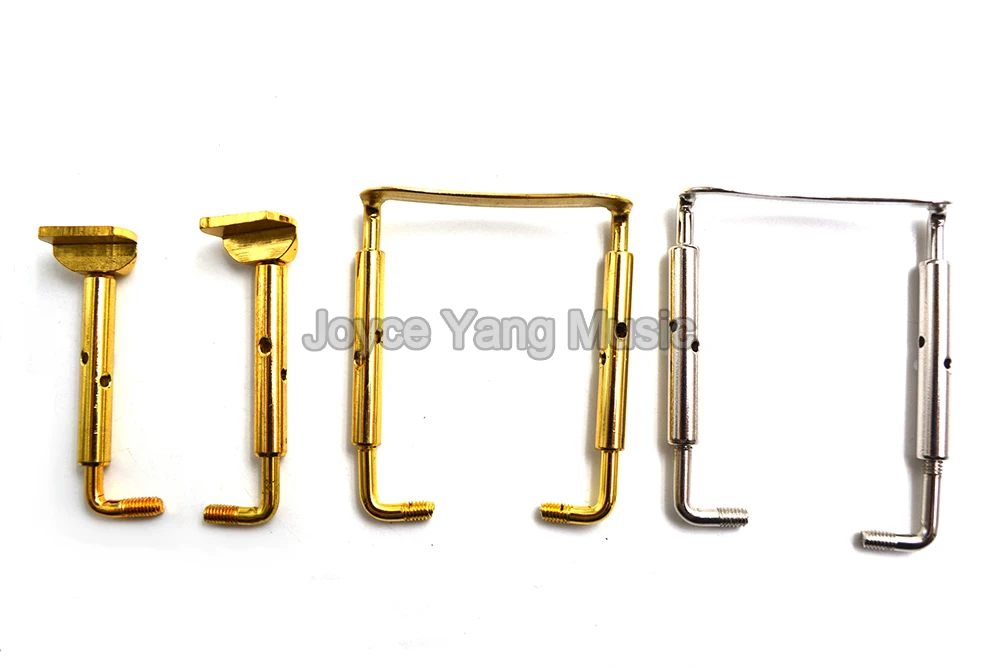 

Viola Adjustable Chrome Plated Copper Gold Plated Chinrest Clamps Screws Hook Free Shipping