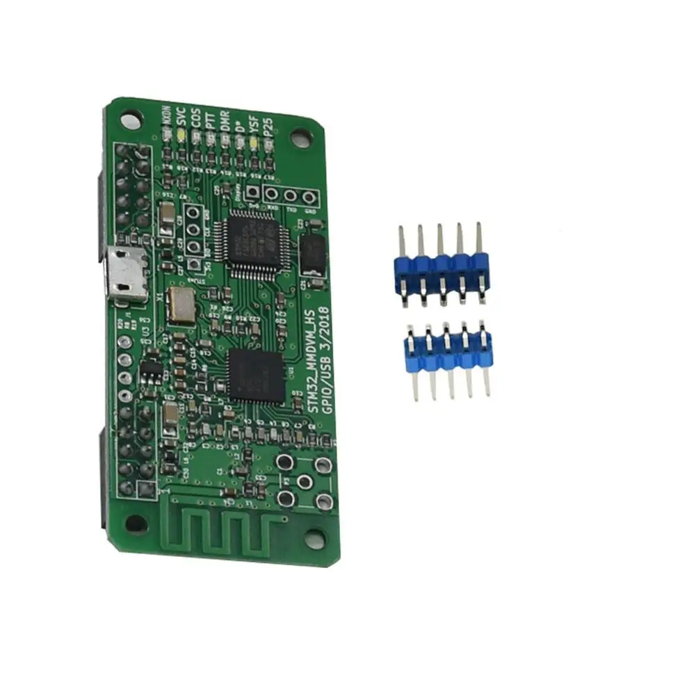 

MMDVM Hotspot Module Support P25 DMR YSF Built-in Antenna High Performance 32-bit ARM Processor Without Shell For Raspberry Pi