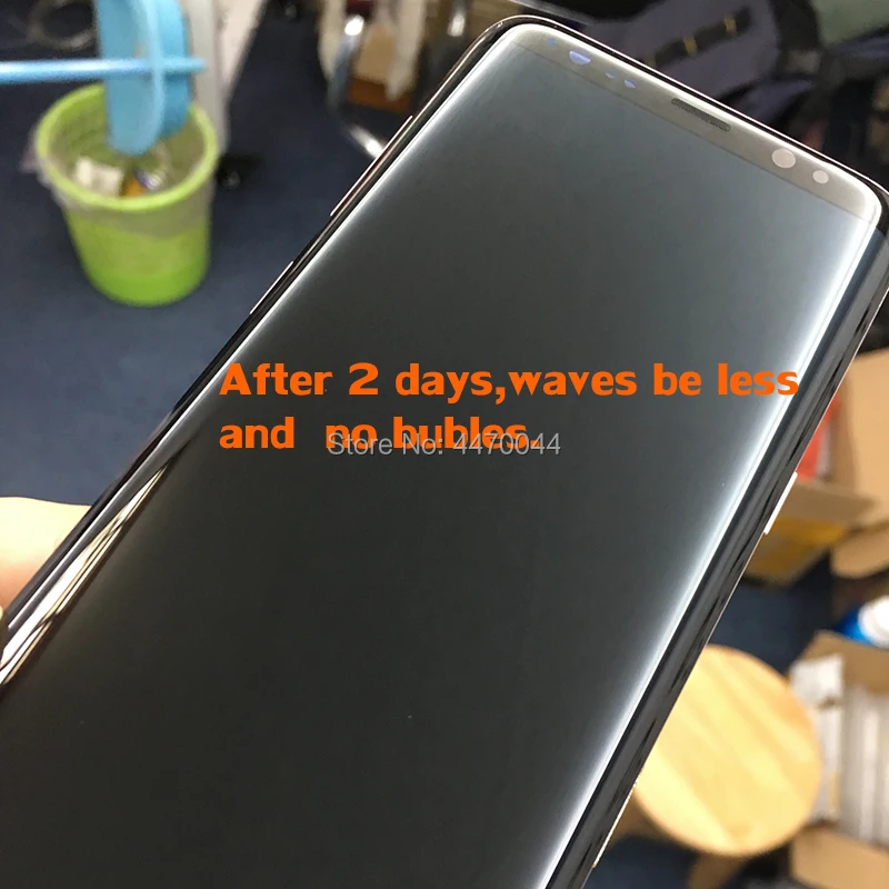 Для Samsung Note 8 9 10Plus S20 S10 S8 S9Plus 250um в рамке OCA клей оптическая прозрачная клейкая