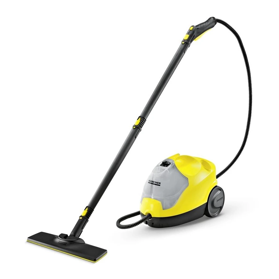 Пароочиститель Karcher SC 4 EasyFix*EU(Мощность нагревателя 2000 Вт, максимальное давление пара 3,5 бар, длина кабеля 4 м, время нагрева 4 мин, съемный бак 0,5 / 0,8 л