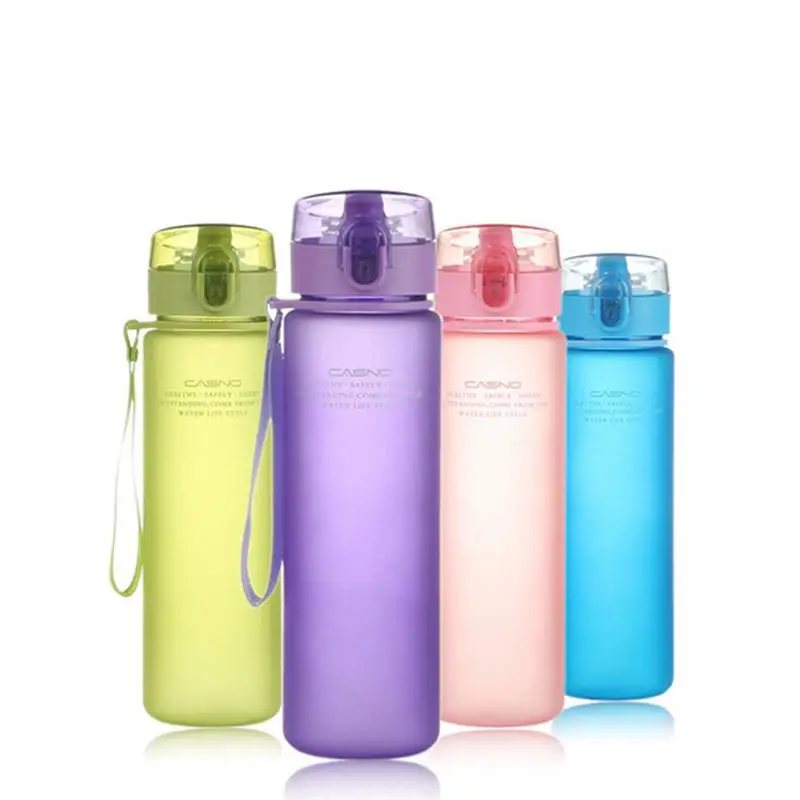 Портативная бутылка для воды 560 мл пешего туризма велоспорта питья BPA Бесплатная